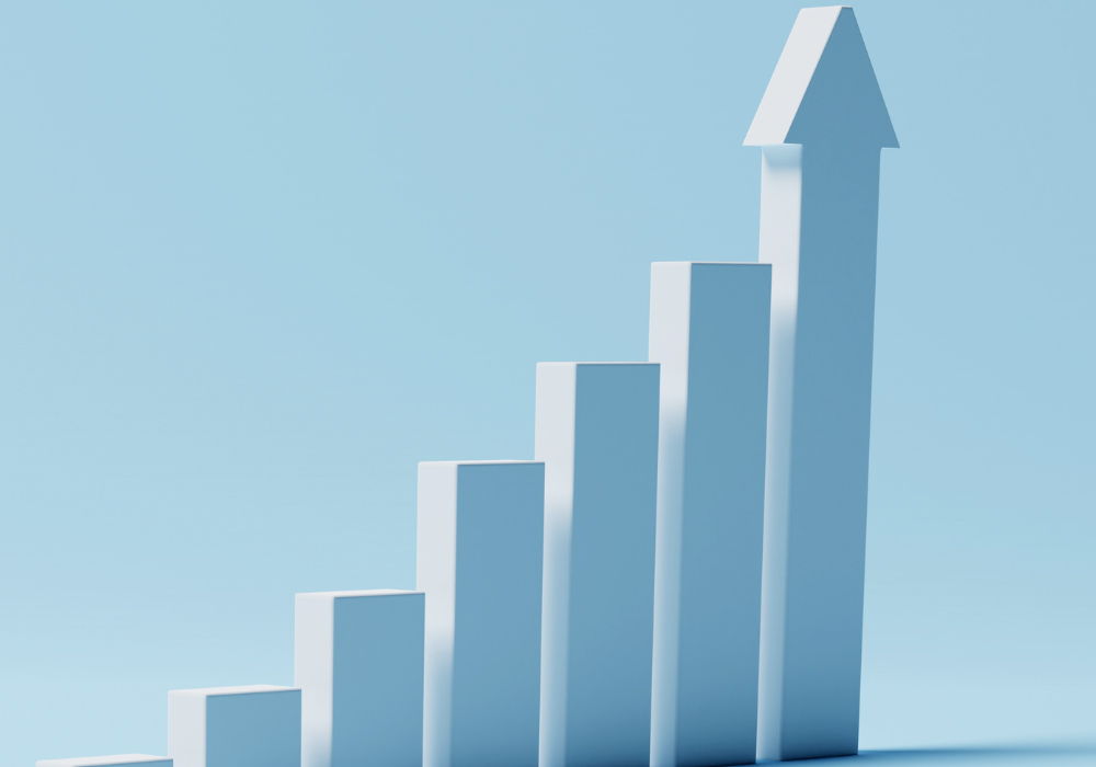 graphic representing economic growth